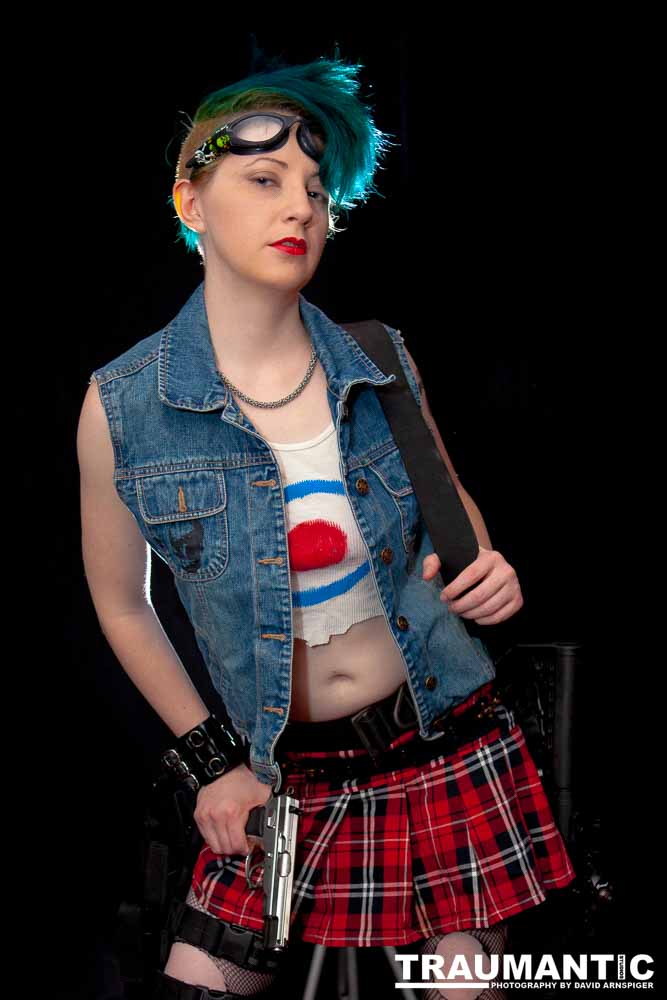 The very first of many sessions with Rebecca, a great co-conspirator.