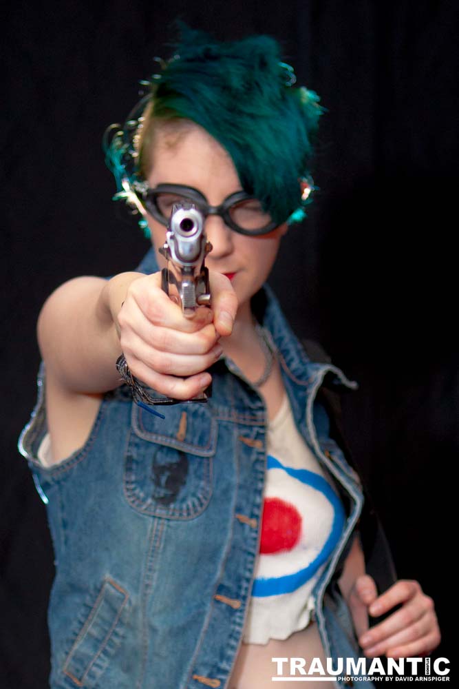 The very first of many sessions with Rebecca, a great co-conspirator.