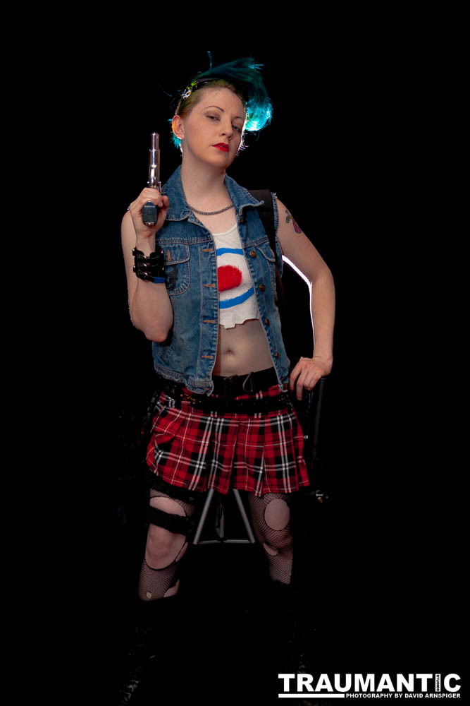 The very first of many sessions with Rebecca, a great co-conspirator.