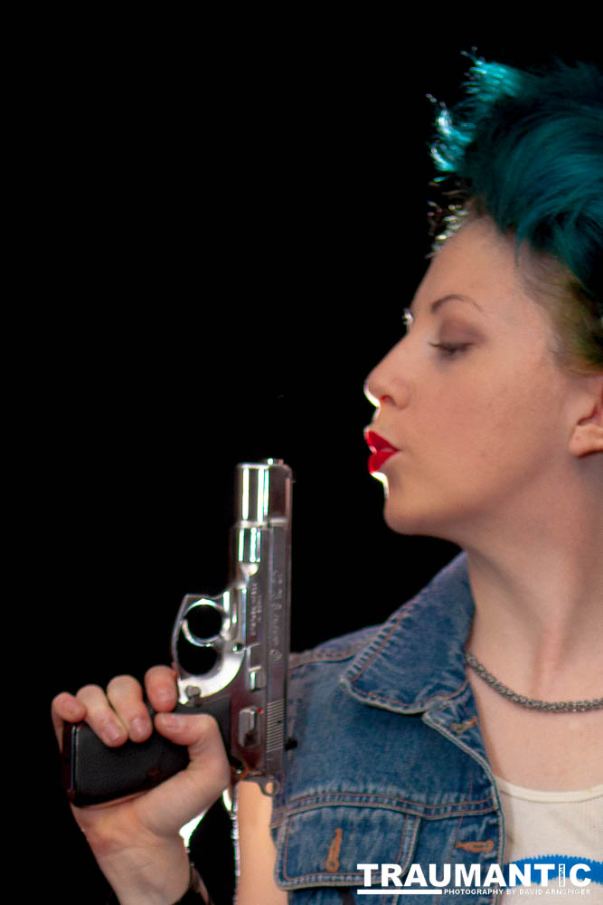 The very first of many sessions with Rebecca, a great co-conspirator.