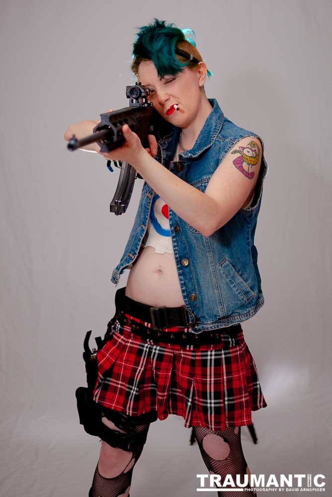 The very first of many sessions with Rebecca, a great co-conspirator.