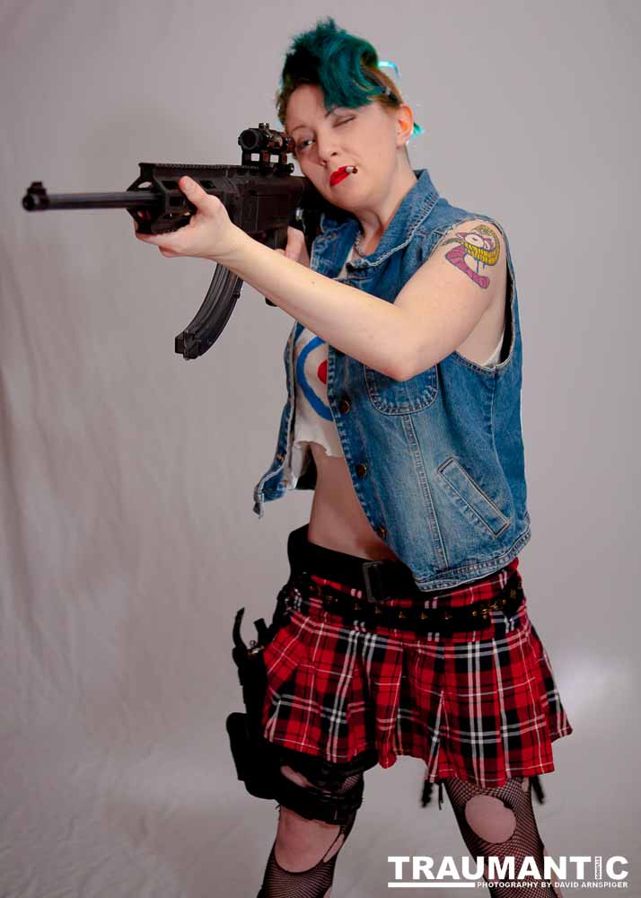 The very first of many sessions with Rebecca, a great co-conspirator.