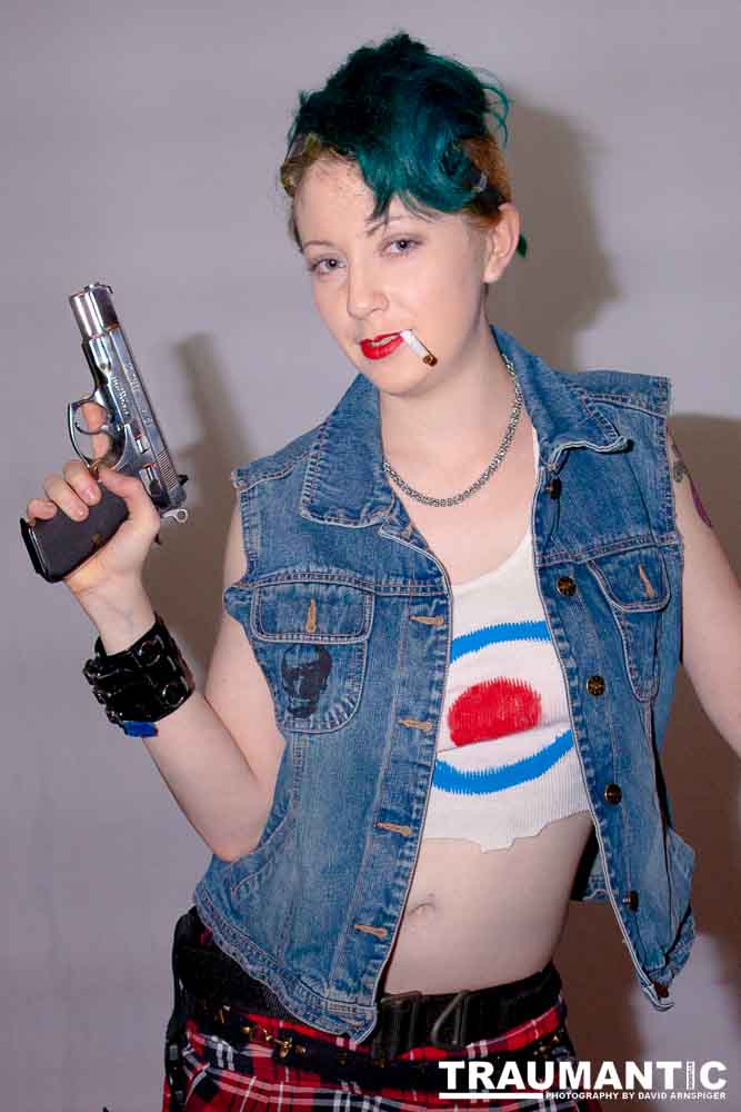 The very first of many sessions with Rebecca, a great co-conspirator.