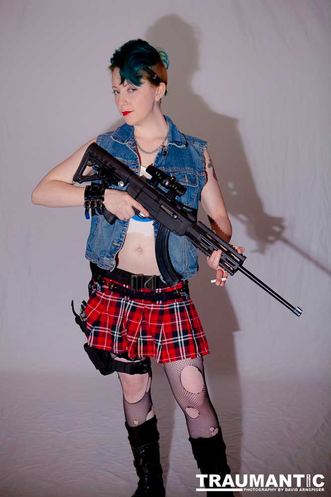 The very first of many sessions with Rebecca, a great co-conspirator.