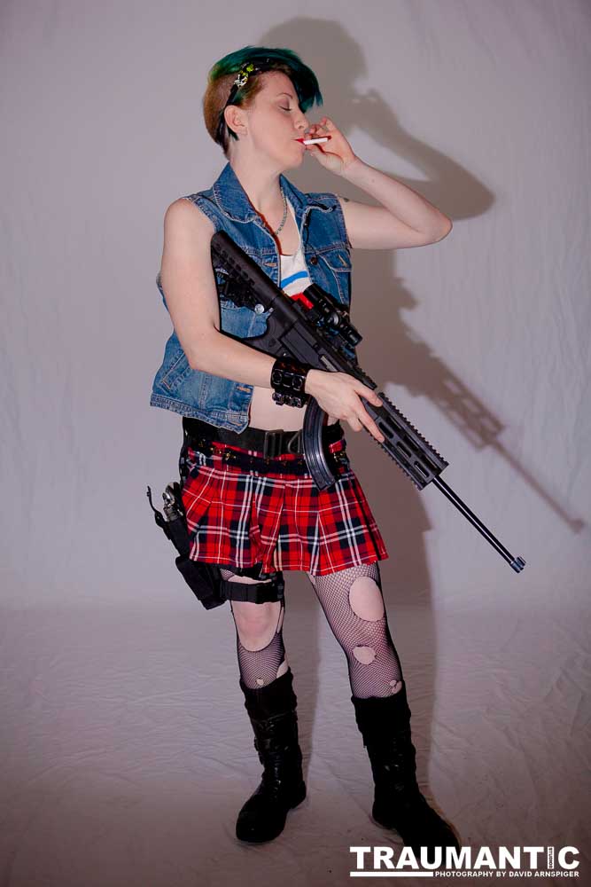 The very first of many sessions with Rebecca, a great co-conspirator.