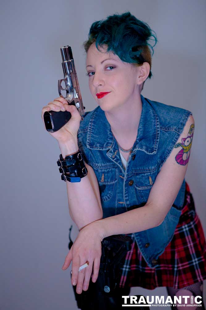 The very first of many sessions with Rebecca, a great co-conspirator.