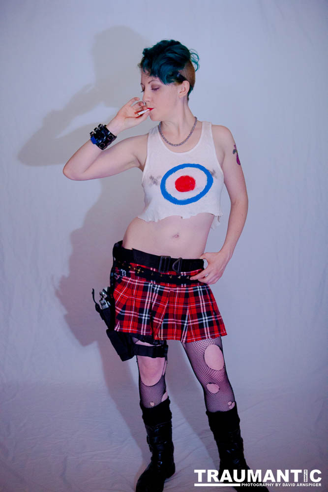 The very first of many sessions with Rebecca, a great co-conspirator.