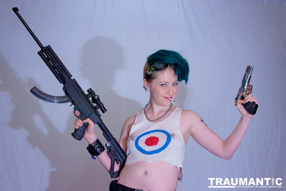 The very first of many sessions with Rebecca, a great co-conspirator.