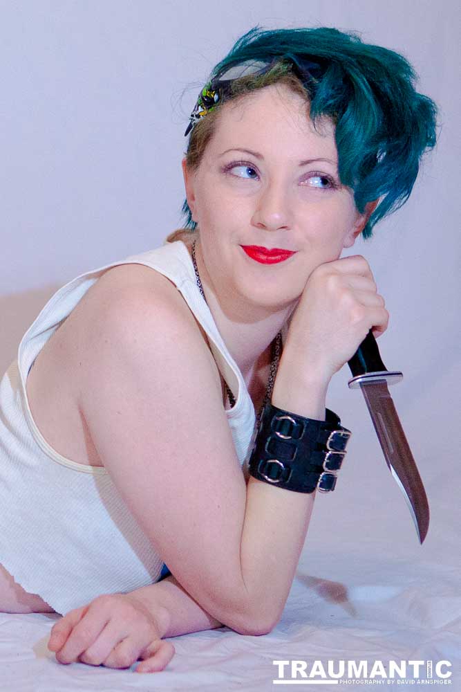 The very first of many sessions with Rebecca, a great co-conspirator.