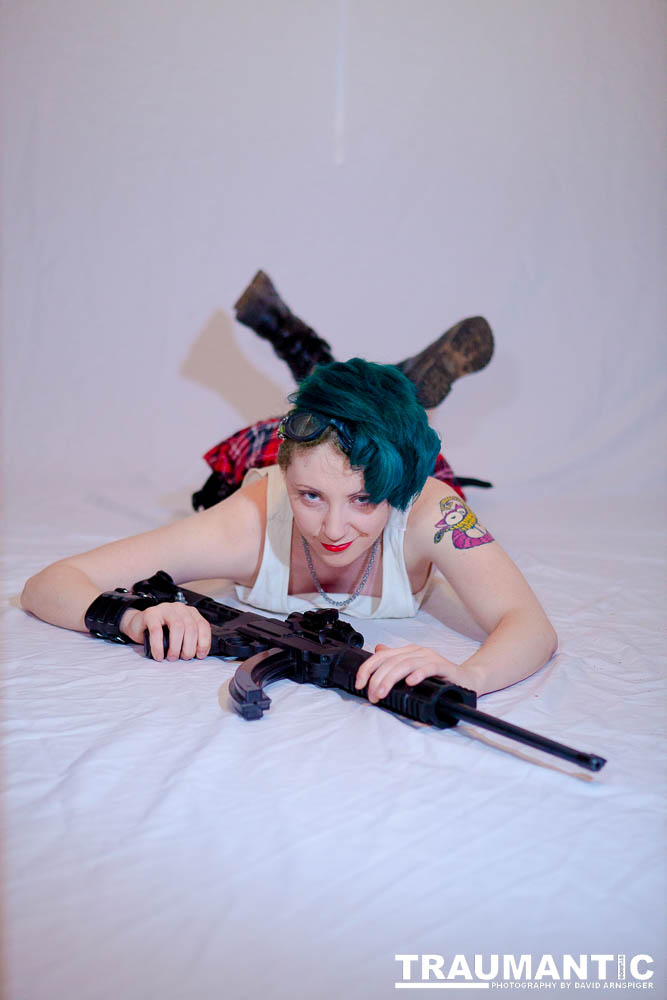 The very first of many sessions with Rebecca, a great co-conspirator.