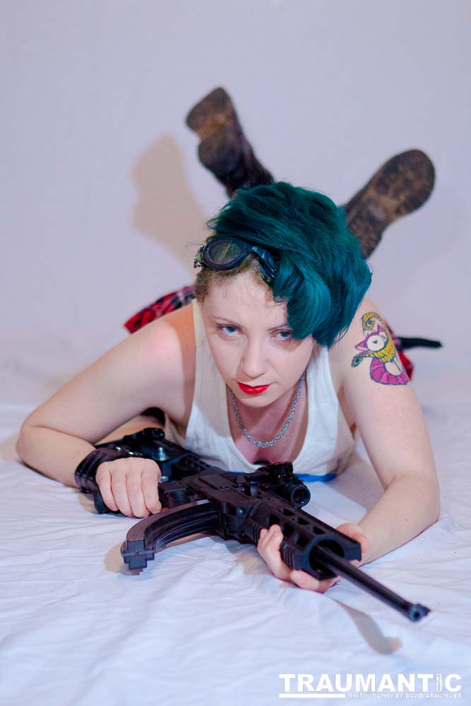 The very first of many sessions with Rebecca, a great co-conspirator.