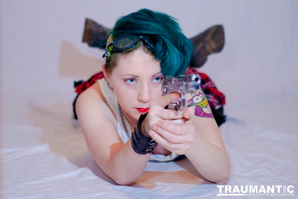 The very first of many sessions with Rebecca, a great co-conspirator.