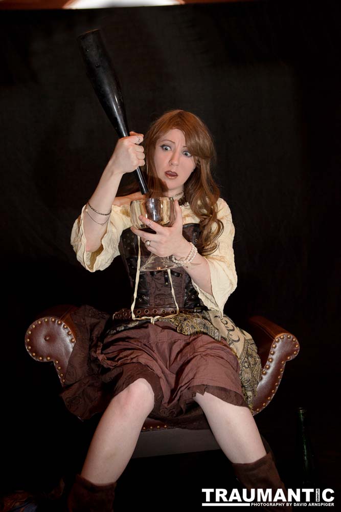 The very first of many sessions with Rebecca, a great co-conspirator.