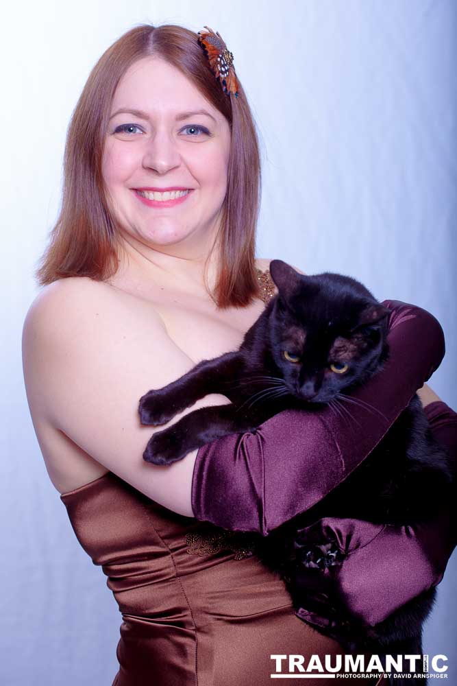 A burlesque performer in Las Vegas I worked with a few times.