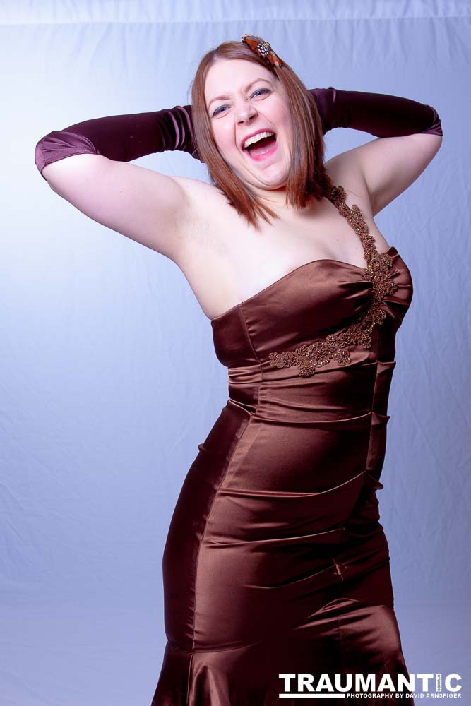 A burlesque performer in Las Vegas I worked with a few times.