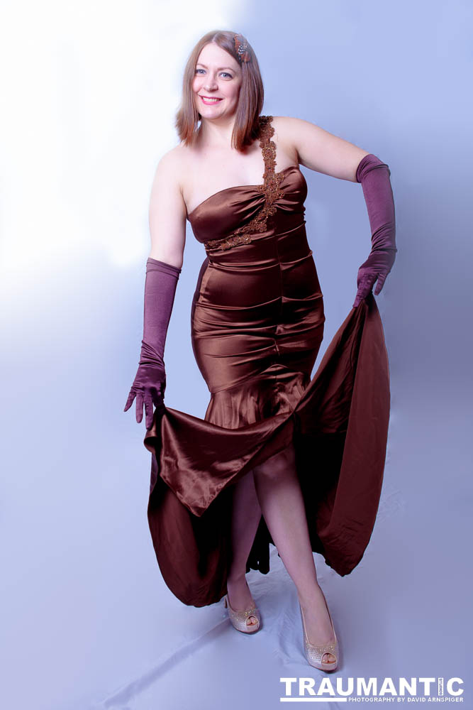 A burlesque performer in Las Vegas I worked with a few times.