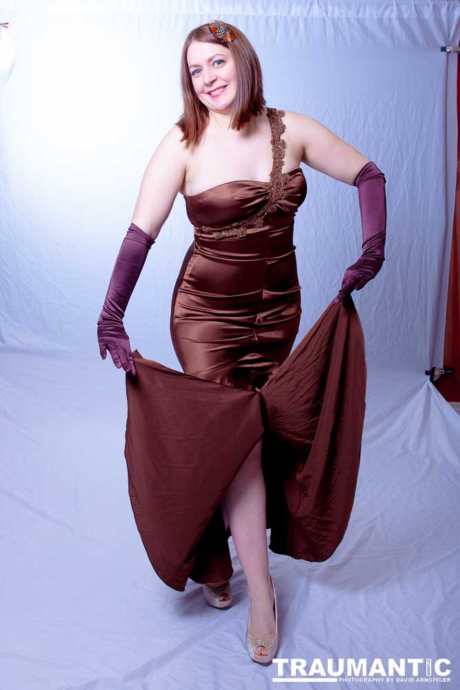 A burlesque performer in Las Vegas I worked with a few times.