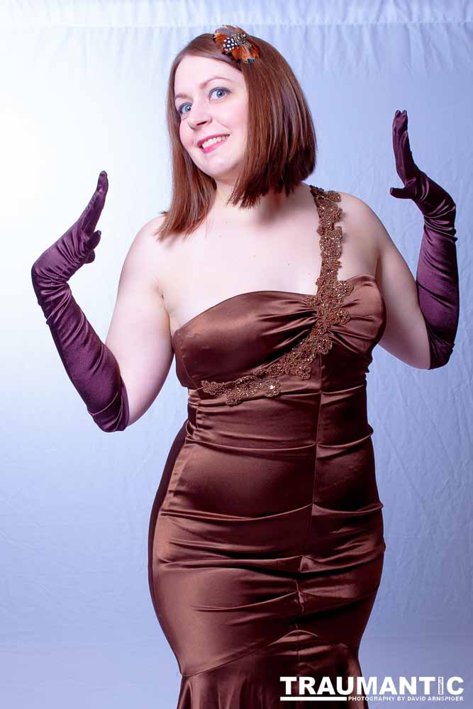 A burlesque performer in Las Vegas I worked with a few times.