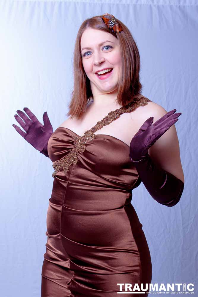 A burlesque performer in Las Vegas I worked with a few times.