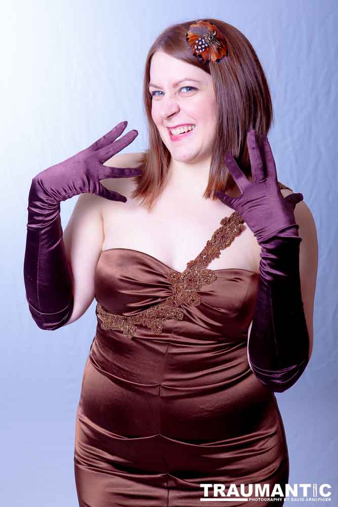 A burlesque performer in Las Vegas I worked with a few times.