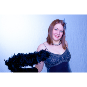 A burlesque performer in Las Vegas I worked with a few times.