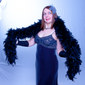 A burlesque performer in Las Vegas I worked with a few times.