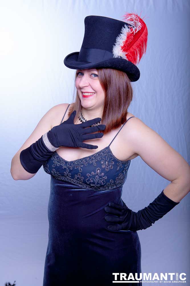 A burlesque performer in Las Vegas I worked with a few times.