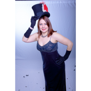 A burlesque performer in Las Vegas I worked with a few times.