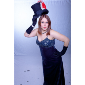 A burlesque performer in Las Vegas I worked with a few times.