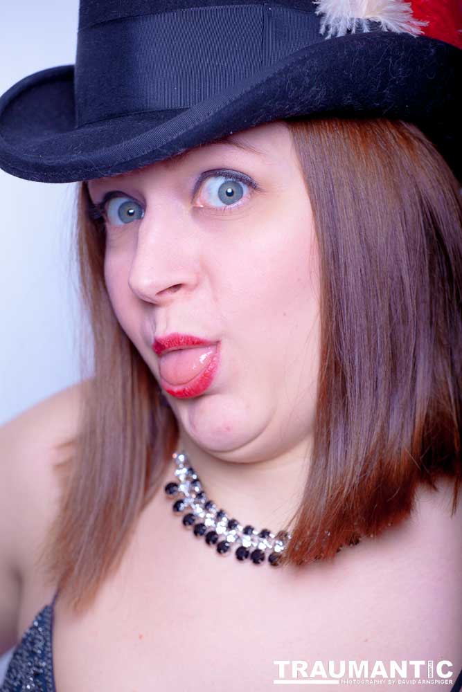 A burlesque performer in Las Vegas I worked with a few times.