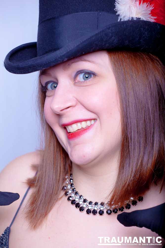 A burlesque performer in Las Vegas I worked with a few times.