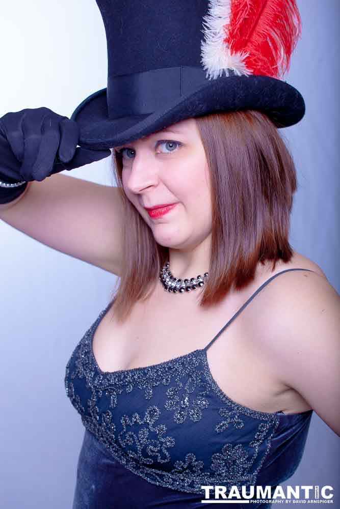 A burlesque performer in Las Vegas I worked with a few times.