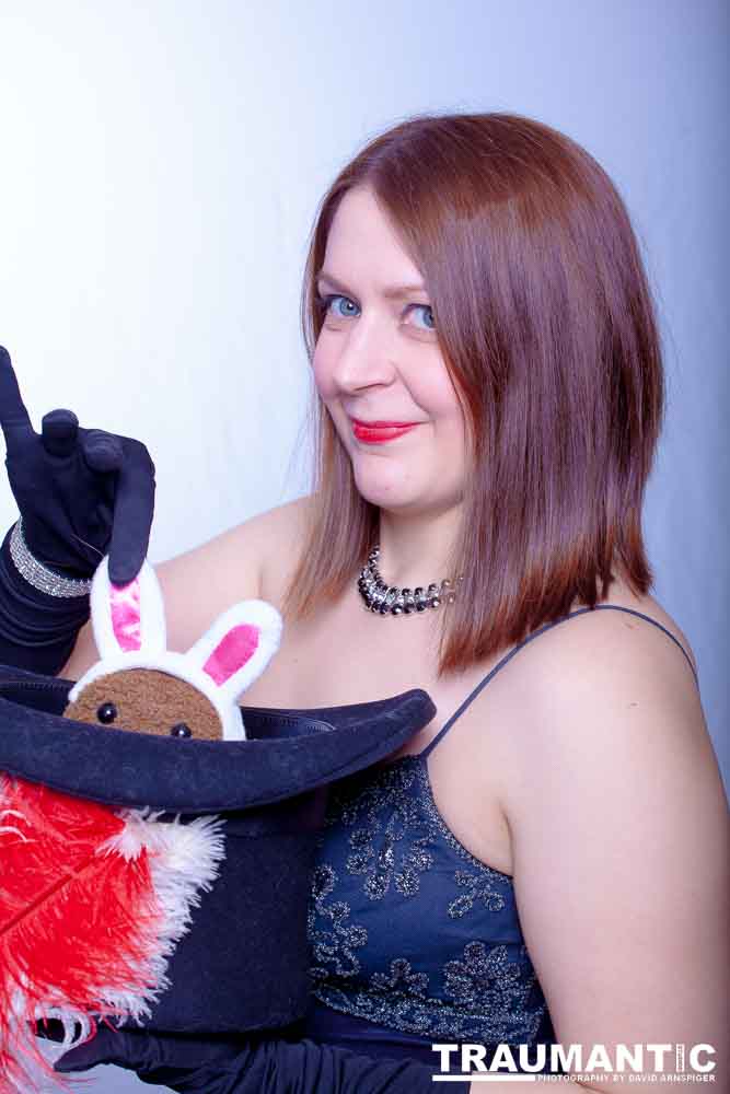 A burlesque performer in Las Vegas I worked with a few times.