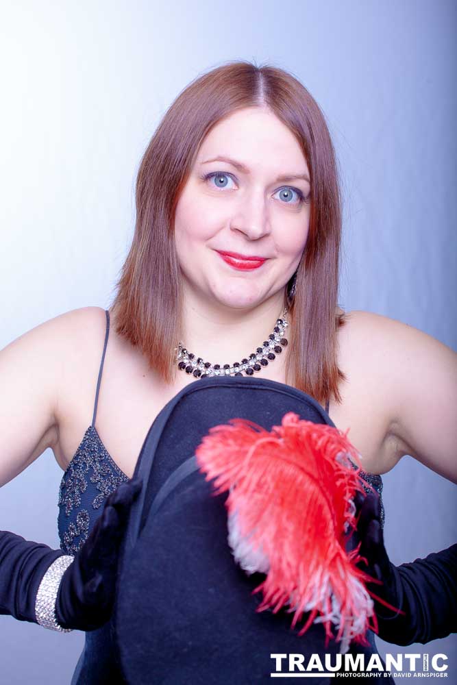 A burlesque performer in Las Vegas I worked with a few times.