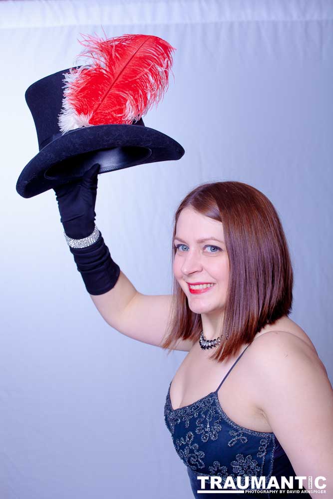 A burlesque performer in Las Vegas I worked with a few times.