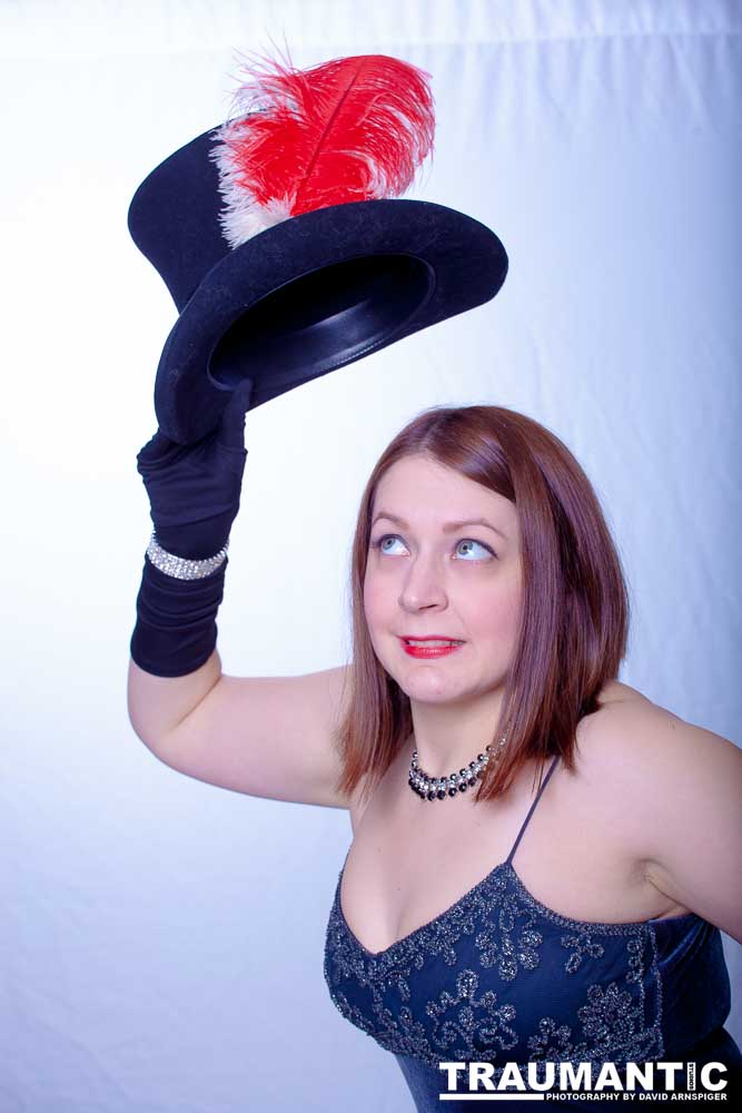 A burlesque performer in Las Vegas I worked with a few times.