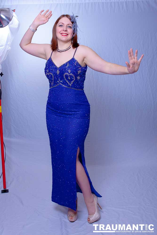 A burlesque performer in Las Vegas I worked with a few times.