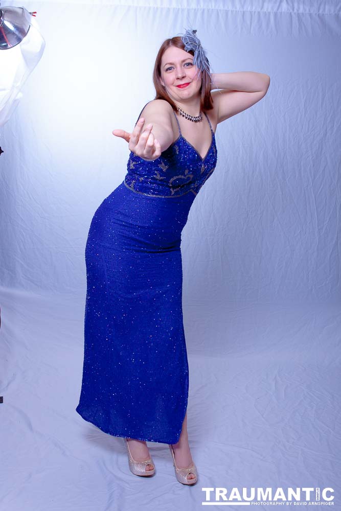 A burlesque performer in Las Vegas I worked with a few times.