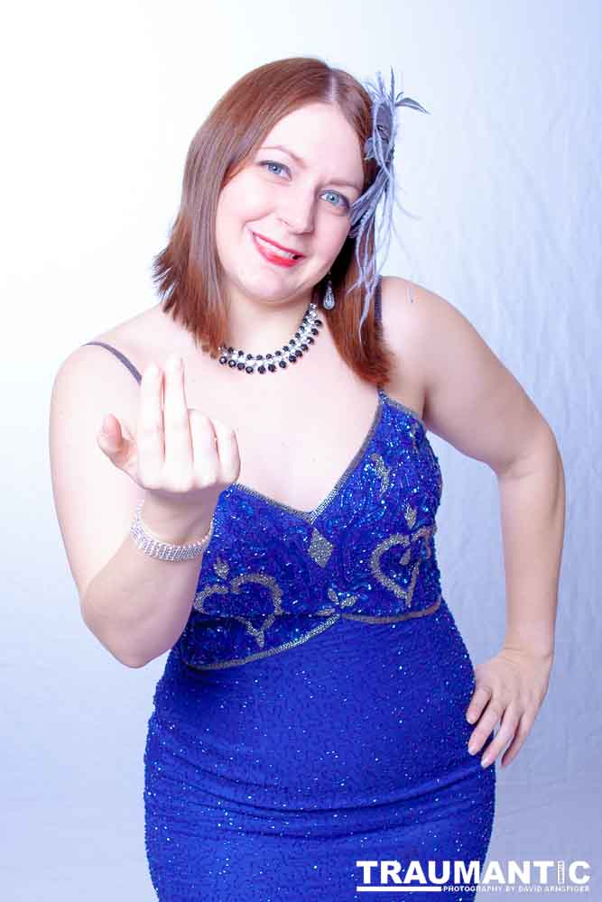 A burlesque performer in Las Vegas I worked with a few times.