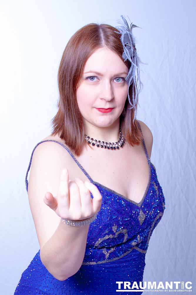 A burlesque performer in Las Vegas I worked with a few times.