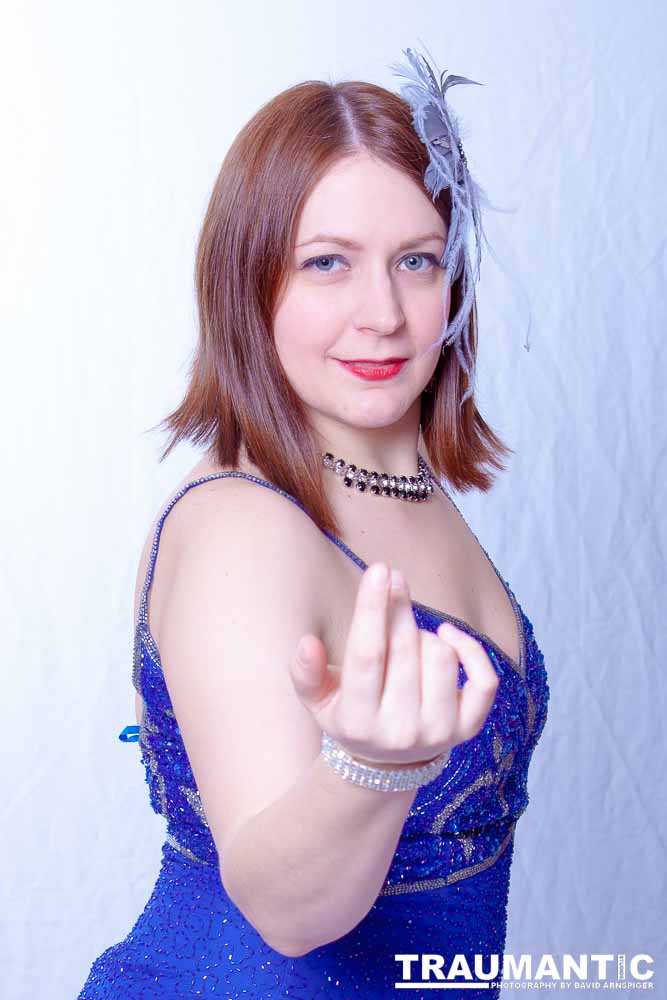 A burlesque performer in Las Vegas I worked with a few times.