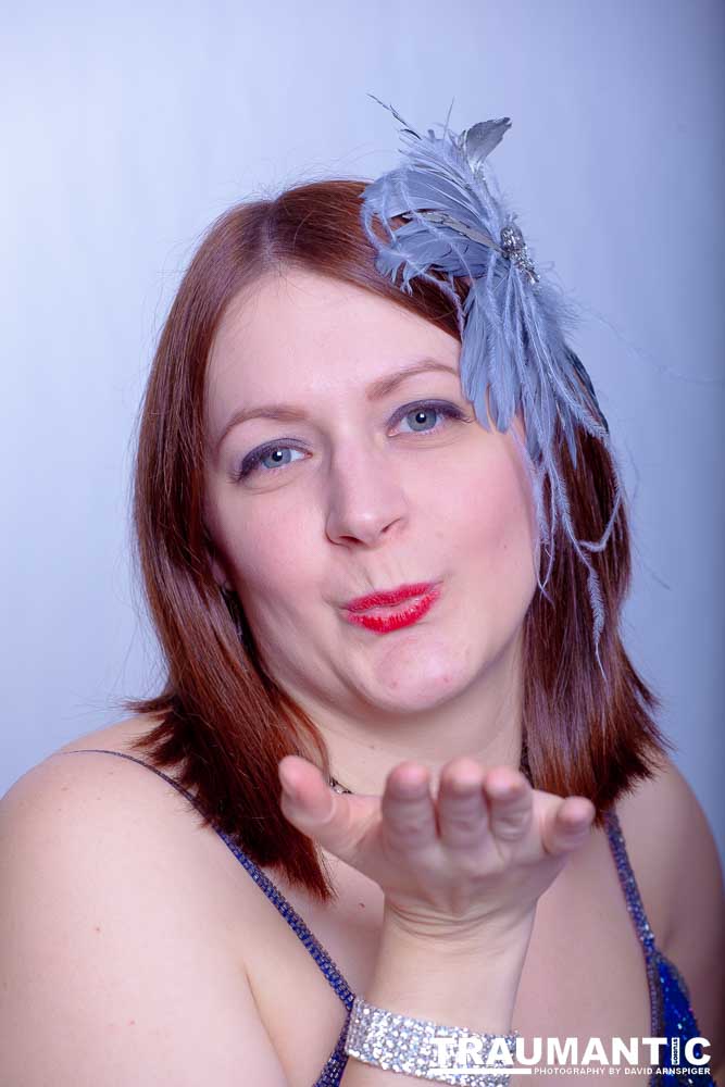 A burlesque performer in Las Vegas I worked with a few times.