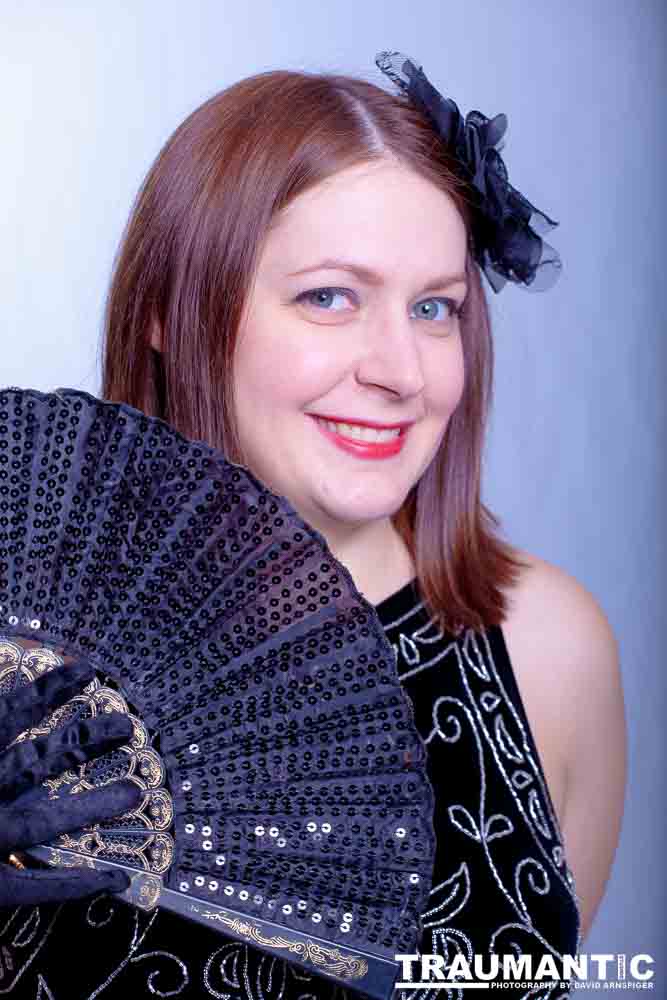 A burlesque performer in Las Vegas I worked with a few times.