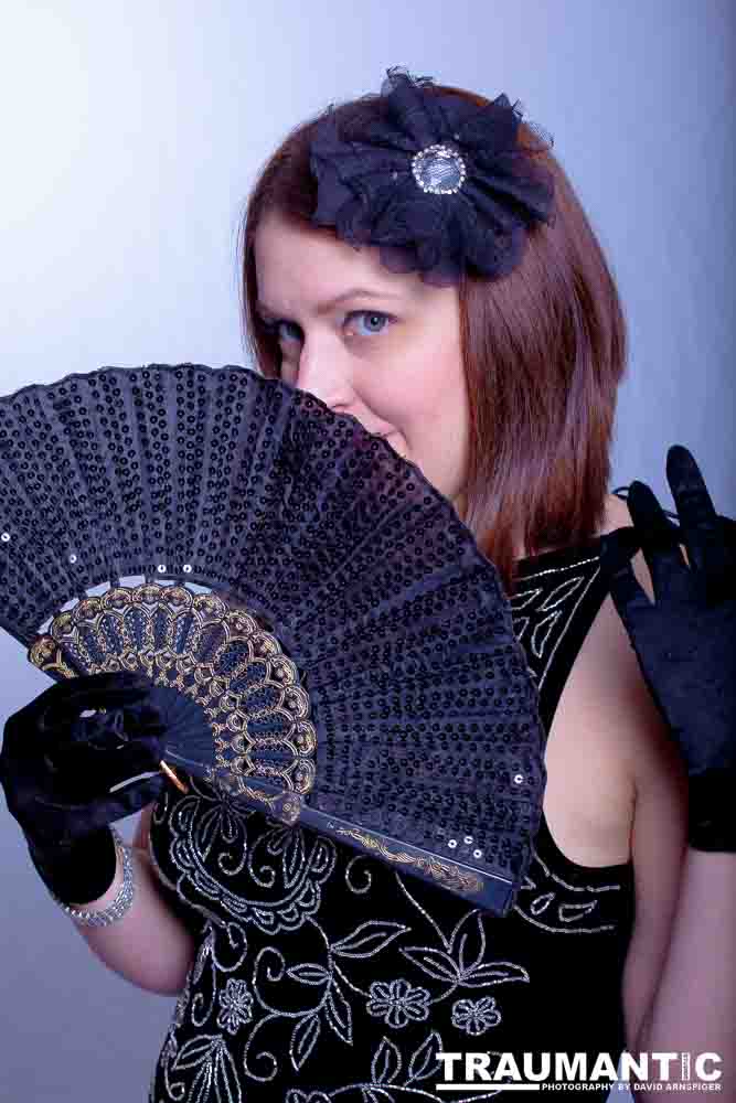 A burlesque performer in Las Vegas I worked with a few times.