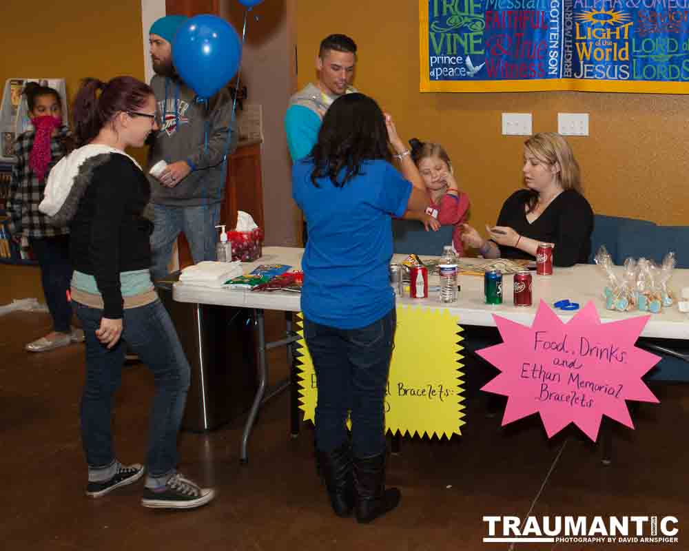 Candid images from the memorial service for Ethan Theriault held on 02/28/2014.