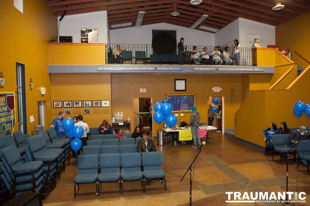 Candid images from the memorial service for Ethan Theriault held on 02/28/2014.