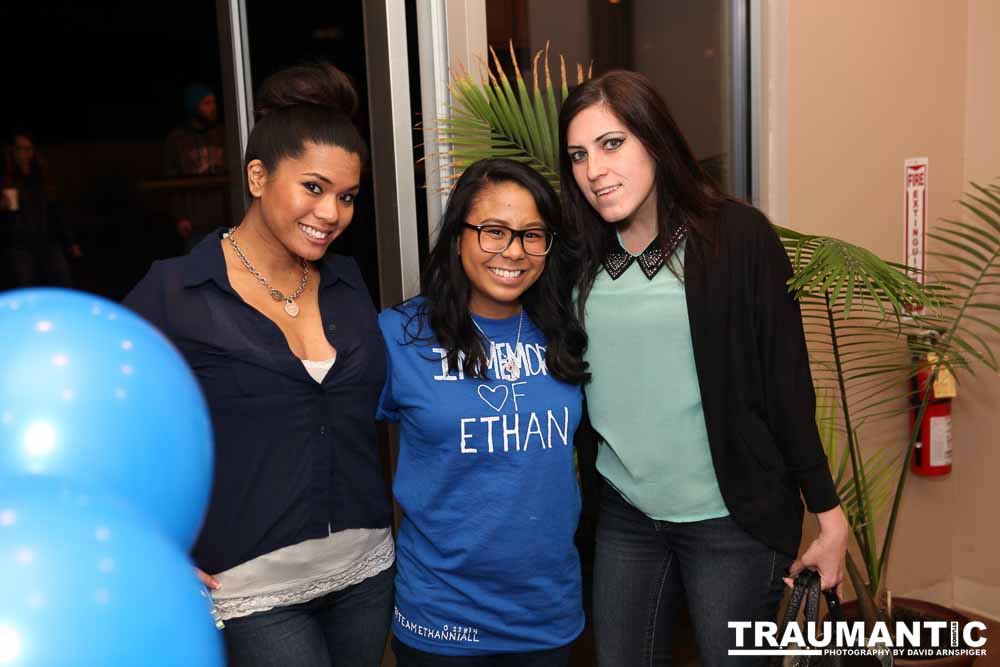 Candid images from the memorial service for Ethan Theriault held on 02/28/2014.