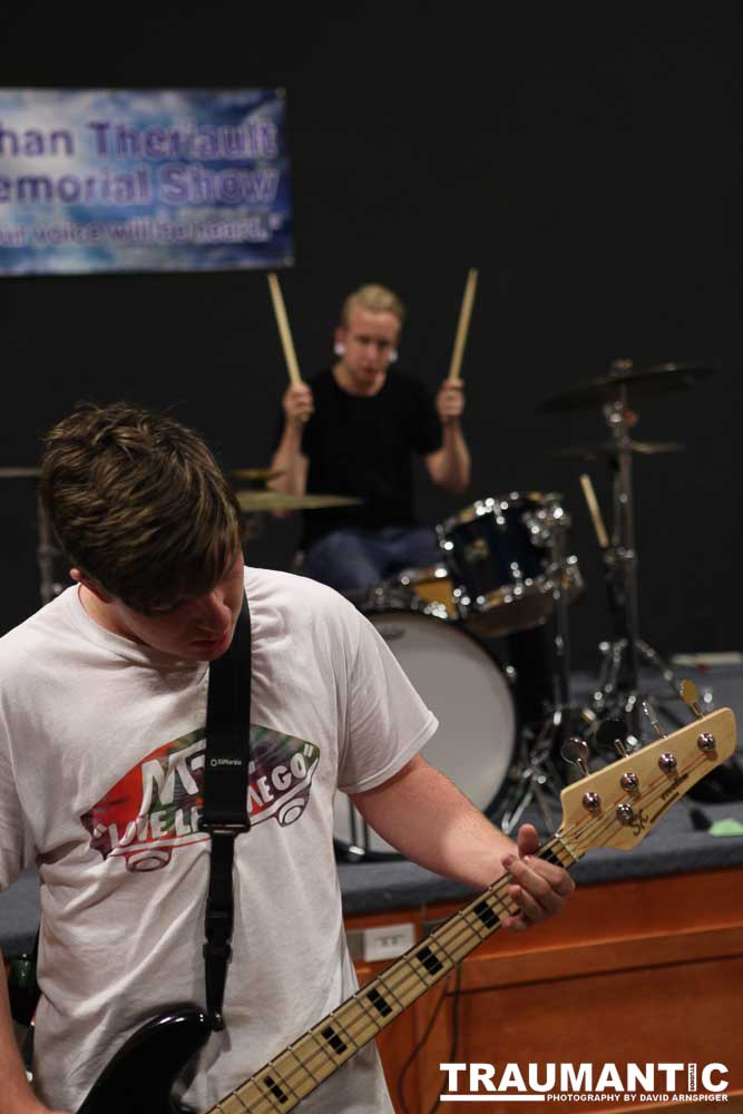 Candid images from the memorial service for Ethan Theriault held on 02/28/2014.