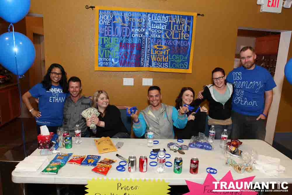 Candid images from the memorial service for Ethan Theriault held on 02/28/2014.