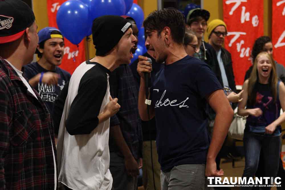 Candid images from the memorial service for Ethan Theriault held on 02/28/2014.